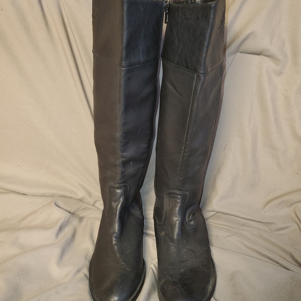 Tall Black Riding Boots